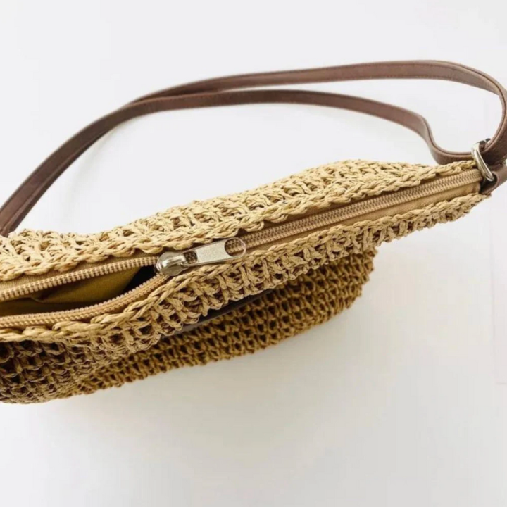 Women's Shoulder Bag With Zipper