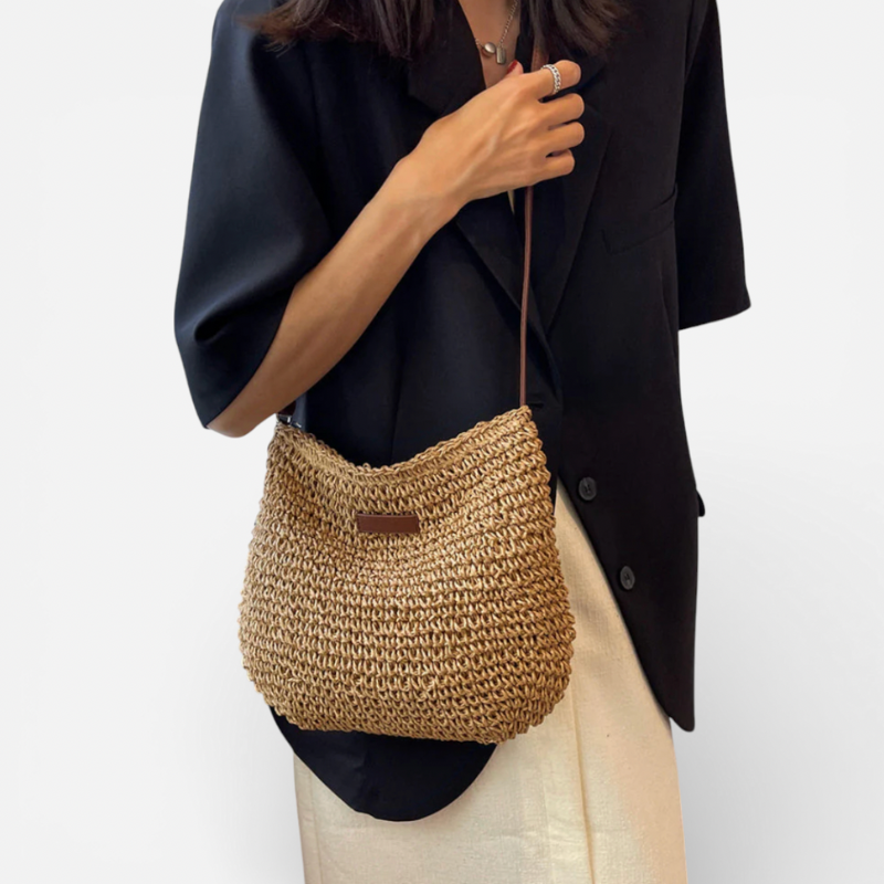 Women's Shoulder Bag With Zipper