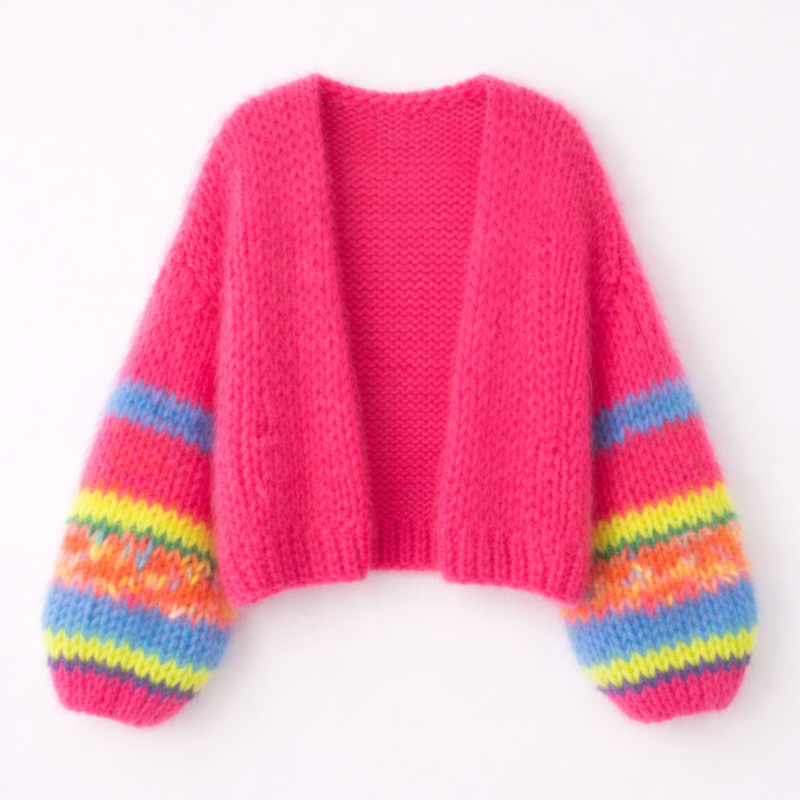 Women's Coloured Cardigan