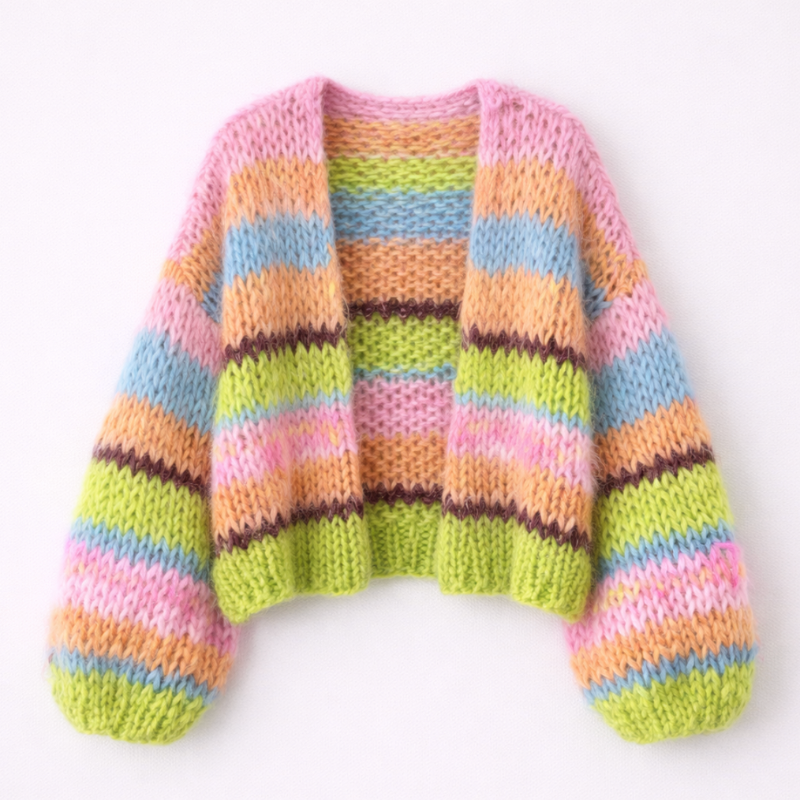 Women's Coloured Cardigan