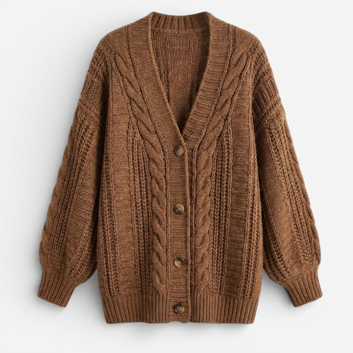 Women's Cable Knit Cardigan