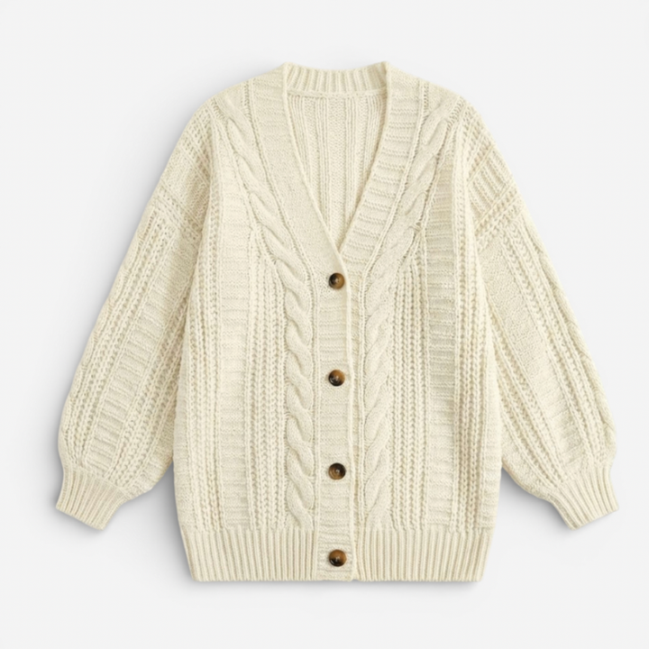 Women's Cable Knit Cardigan