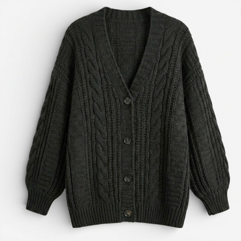 Women's Cable Knit Cardigan