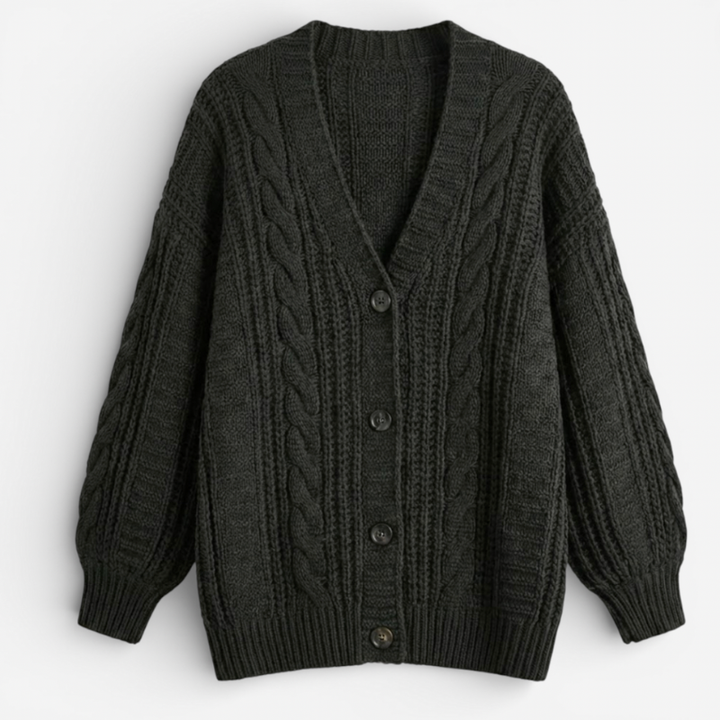 Women's Cable Knit Cardigan