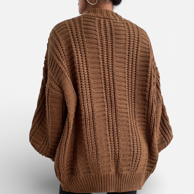 Women's Cable Knit Cardigan
