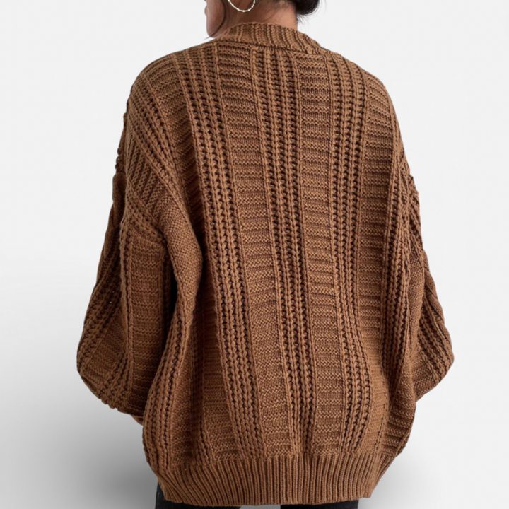 Women's Cable Knit Cardigan