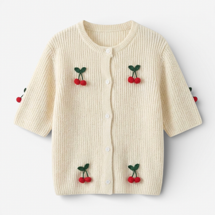 Women's Cherry Cardigan