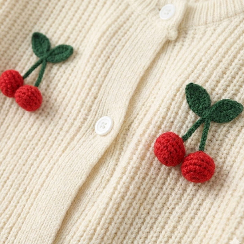 Women's Cherry Cardigan