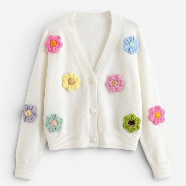Women's Flower Cardigan