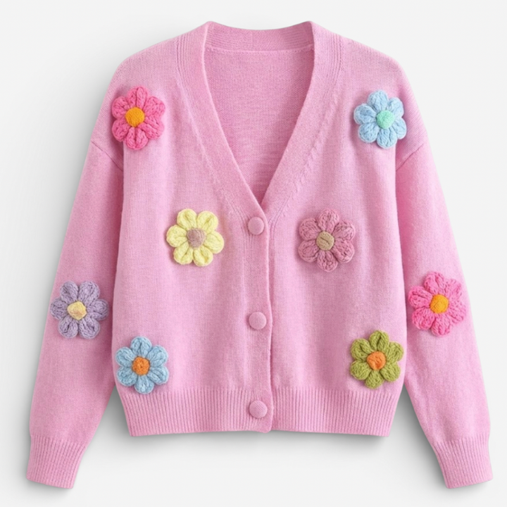Women's Flower Cardigan