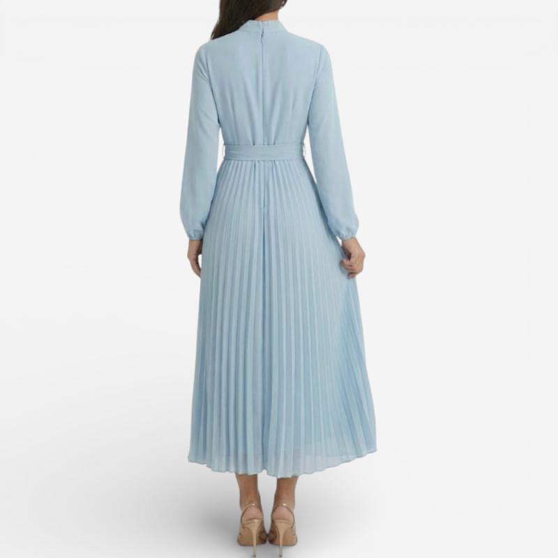 Women's Formal Maxi Dress With Collar