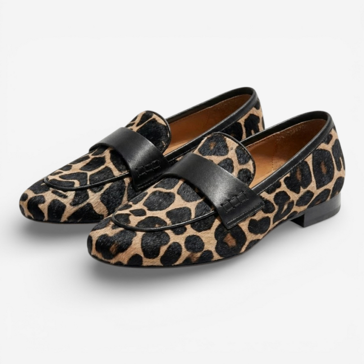 Women's Leopard Loafers