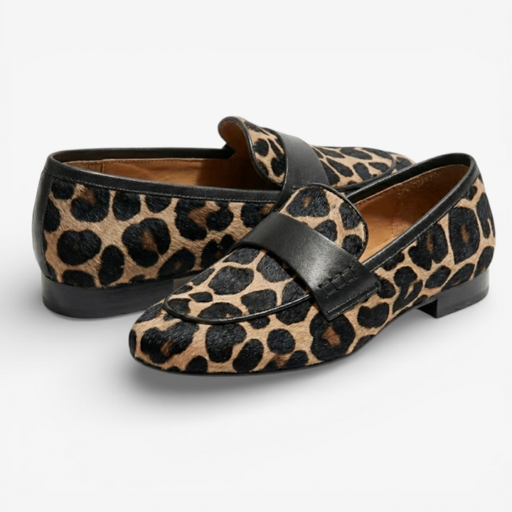 Women's Leopard Loafers