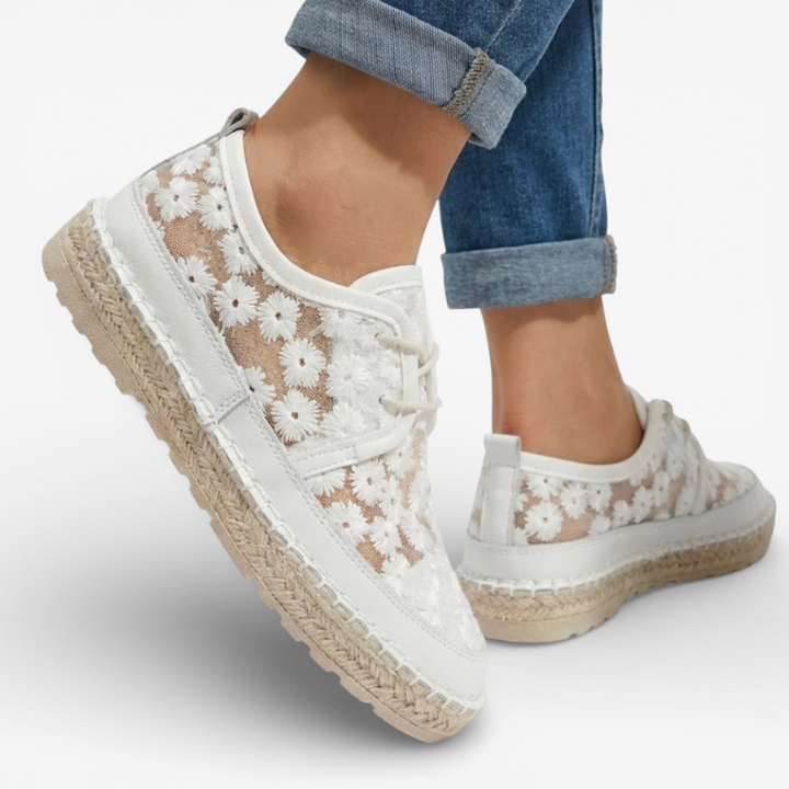 Women’s Shoes With Floral Pattern