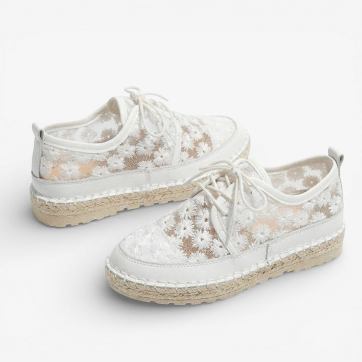 Women’s Shoes With Floral Pattern