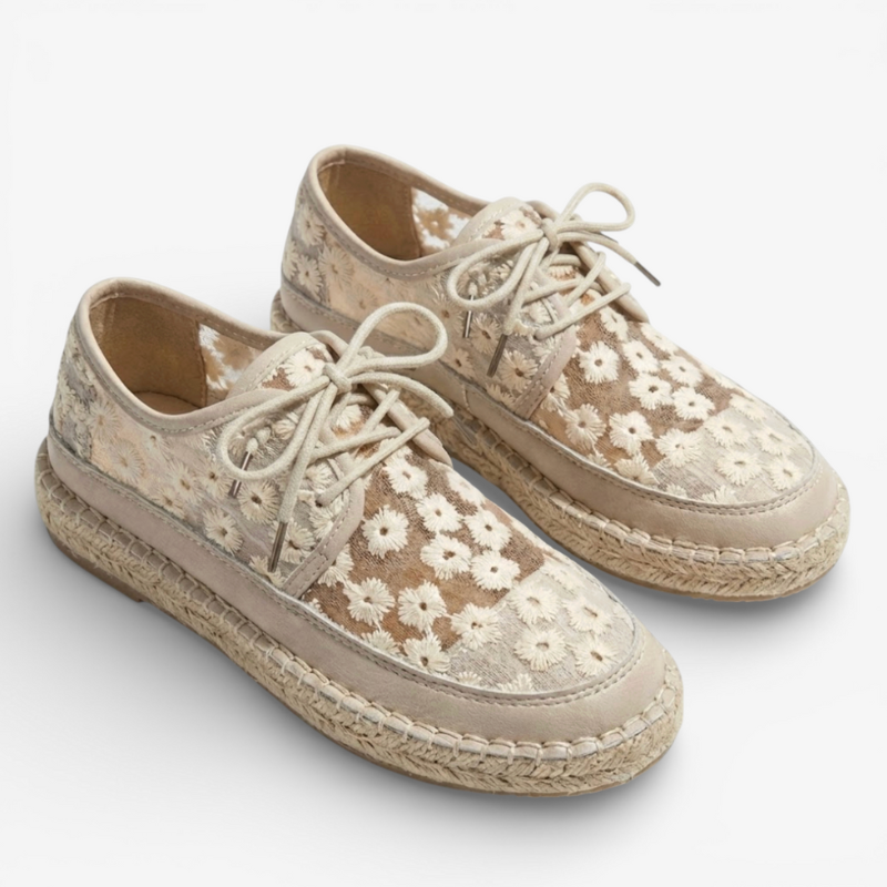 Women’s Shoes With Floral Pattern