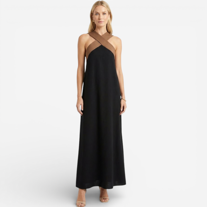 Women's Halter Maxi Dress