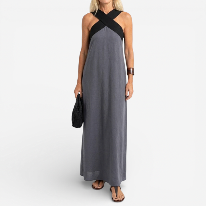 Women's Halter Maxi Dress
