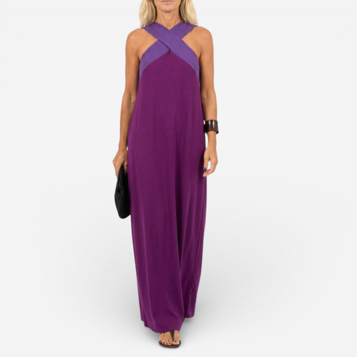 Women's Halter Maxi Dress