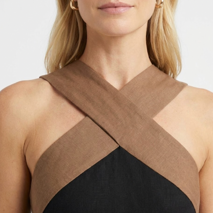 Women's Halter Maxi Dress