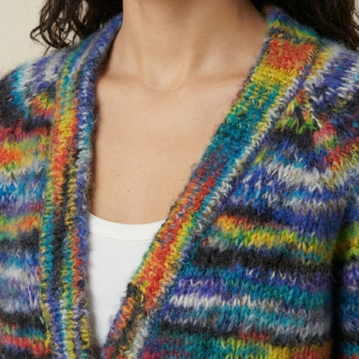 Women's Textured Knit Cardigan