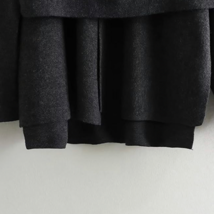 Women's Knitted Jacket With Scarf