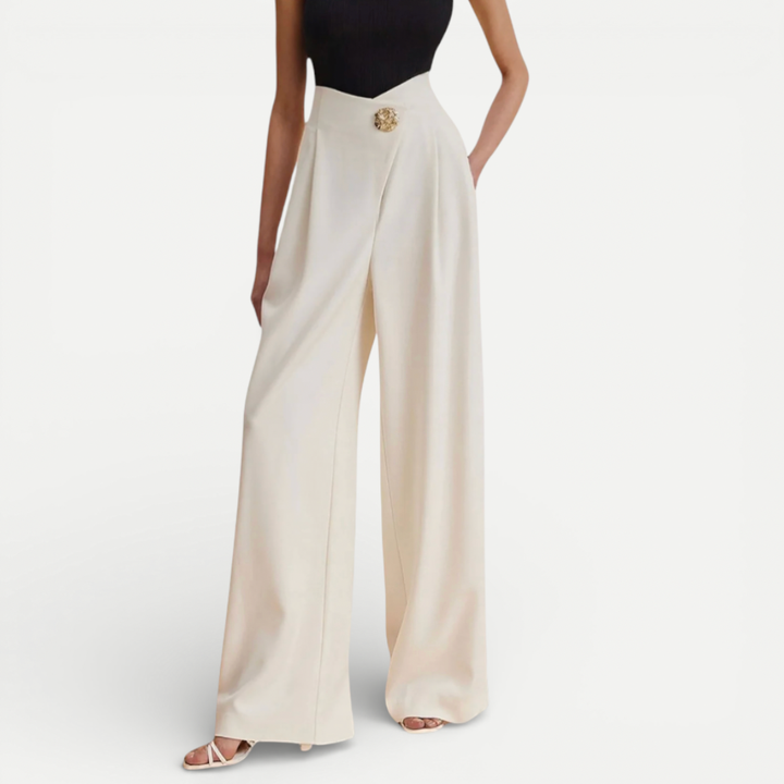 Women's Elegant Wide Leg Trousers