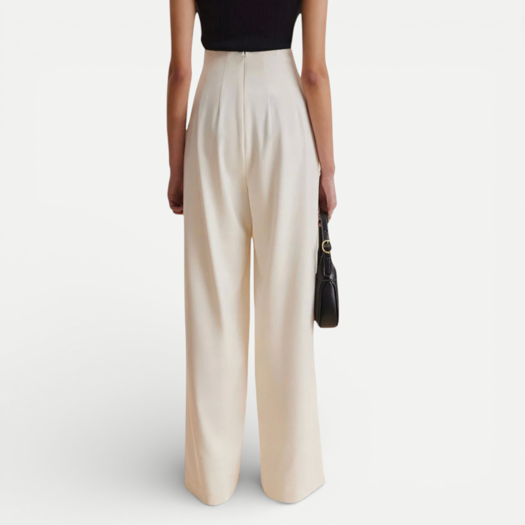 Women's Elegant Wide Leg Trousers