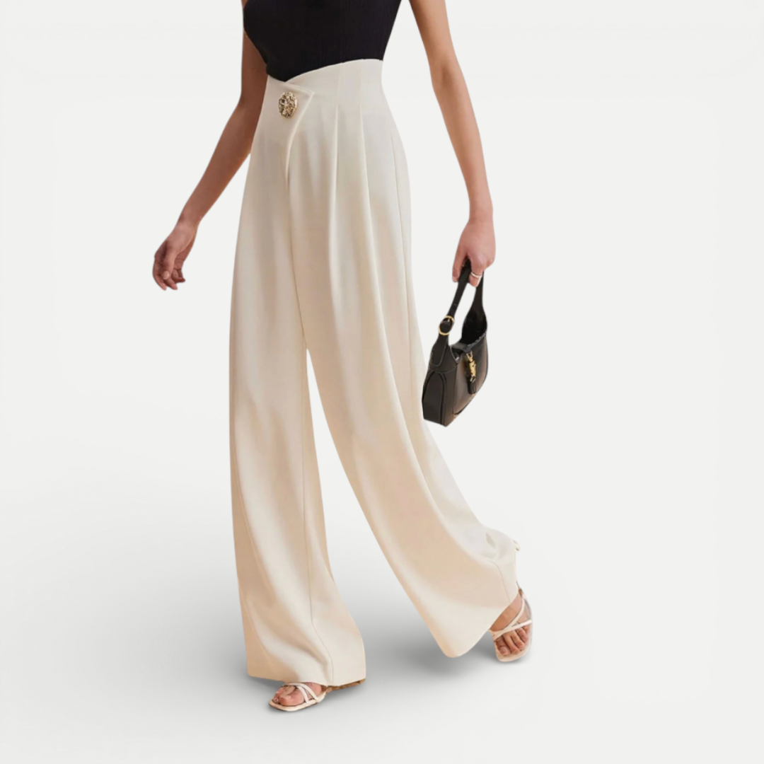 Women's Elegant Wide Leg Trousers