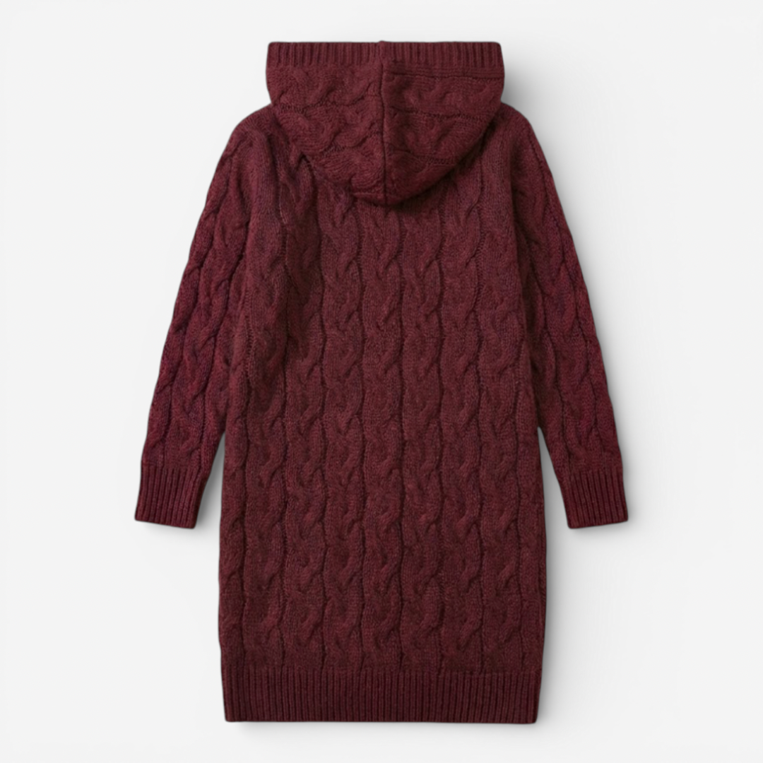 Women’s Longline Cardigan With Hood