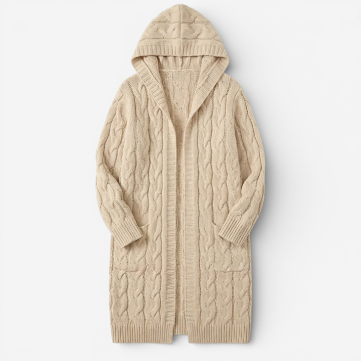 Women’s Longline Cardigan With Hood