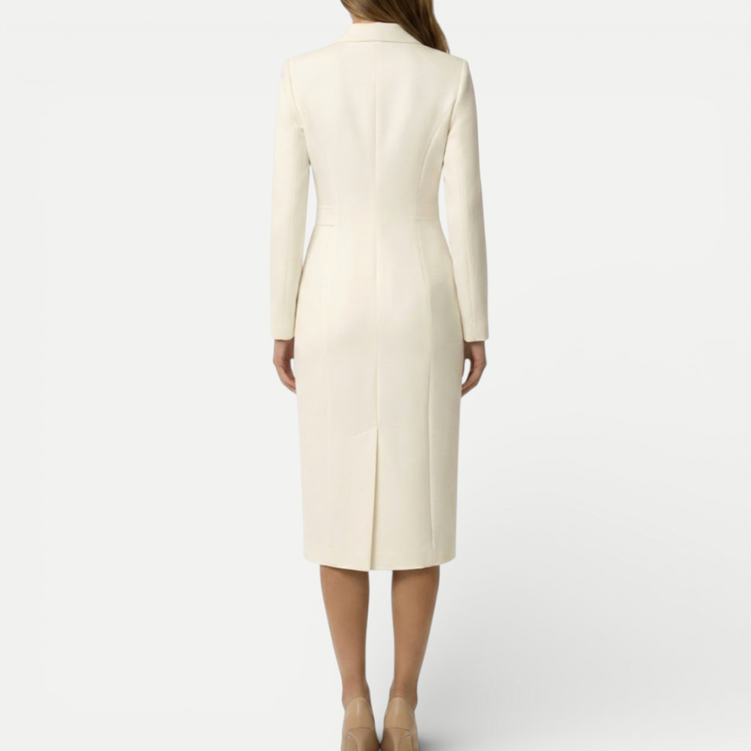 Women's Tailored Formal Midi Dress