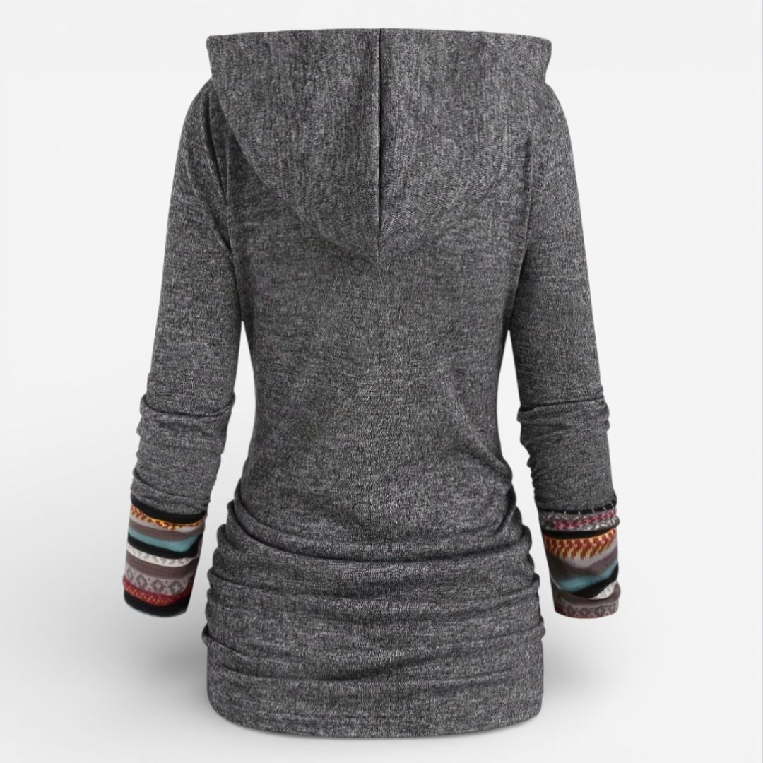 Women's Longline Hoodie Top