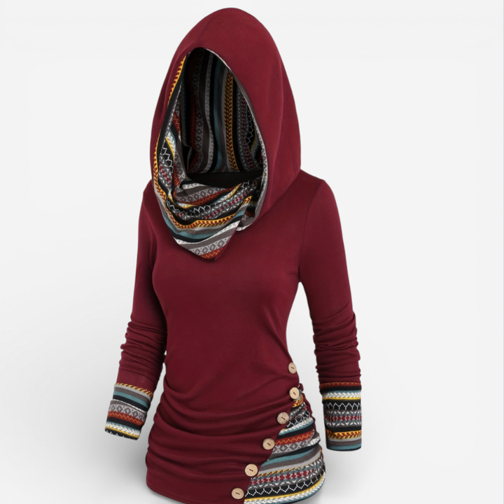 Women's Longline Hoodie Top