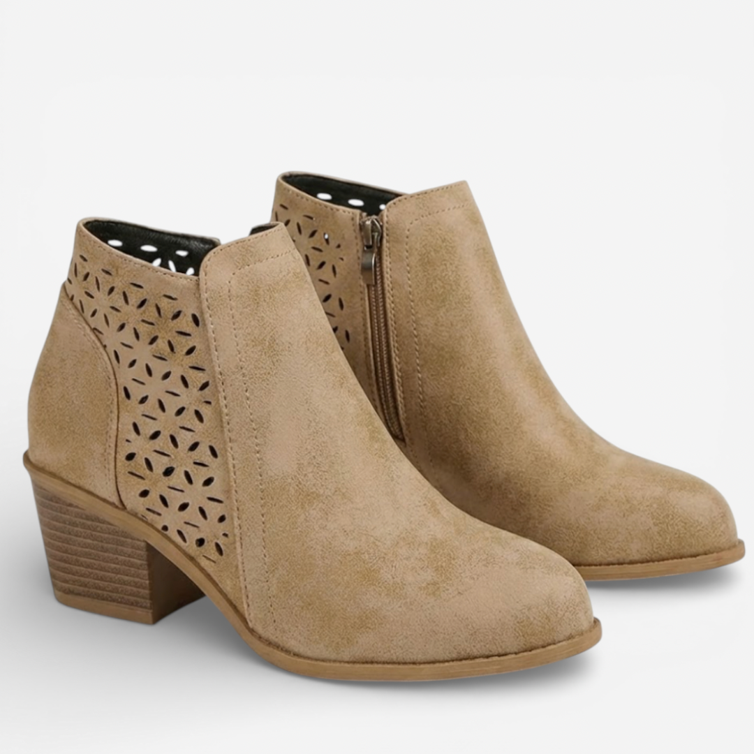 Women’s Ankle Boots With Block Heel