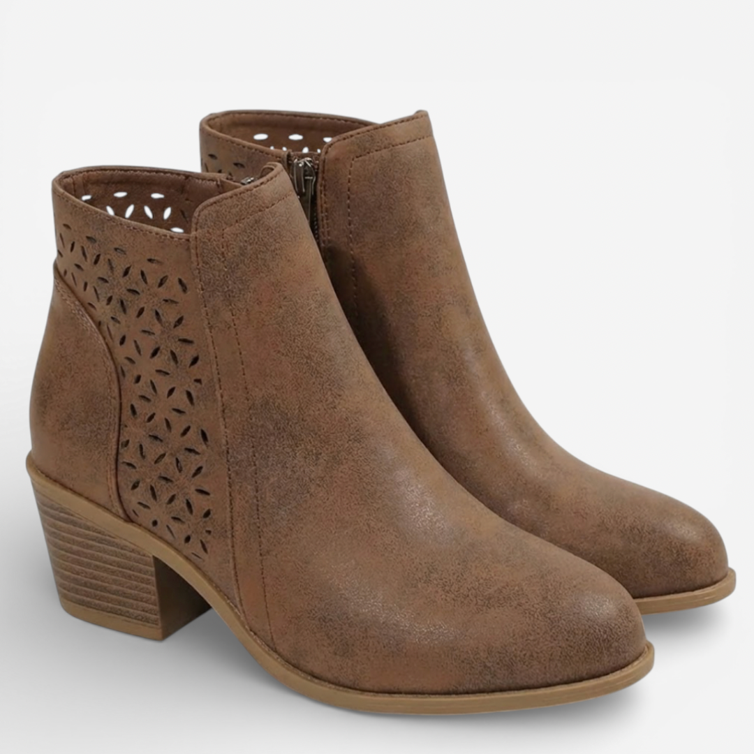 Women’s Ankle Boots With Block Heel