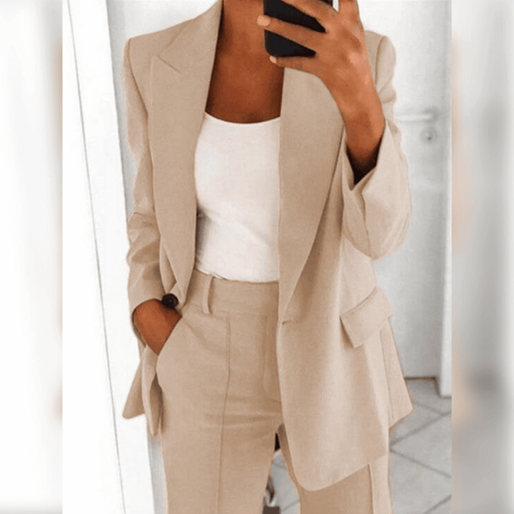 Two Piece Women's Suit For Formal Outfits