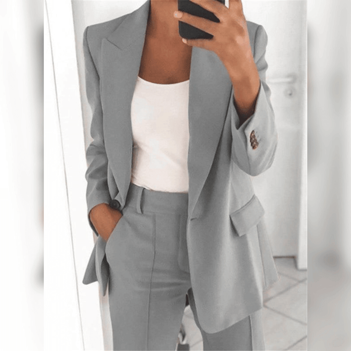 Two Piece Women's Suit For Formal Outfits