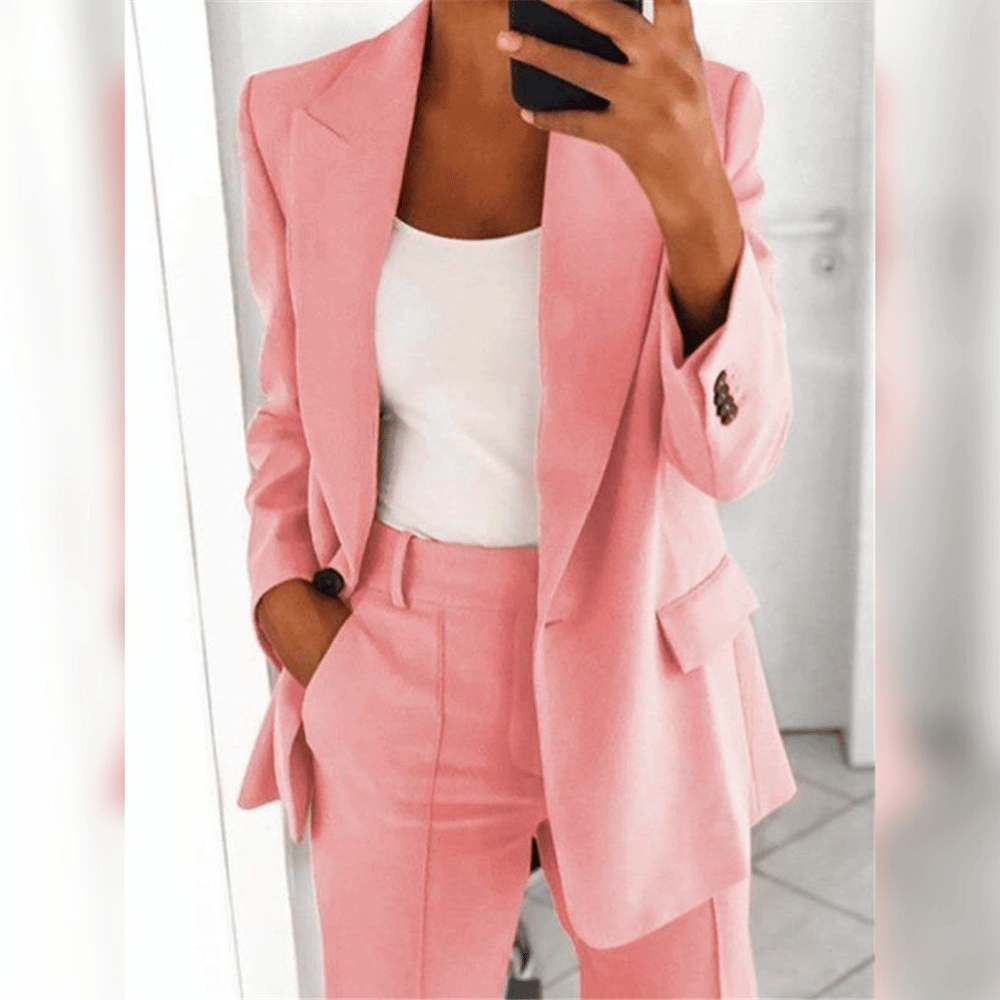 Two Piece Women's Suit For Formal Outfits
