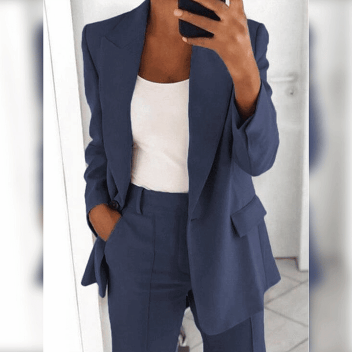 Two Piece Women's Suit For Formal Outfits