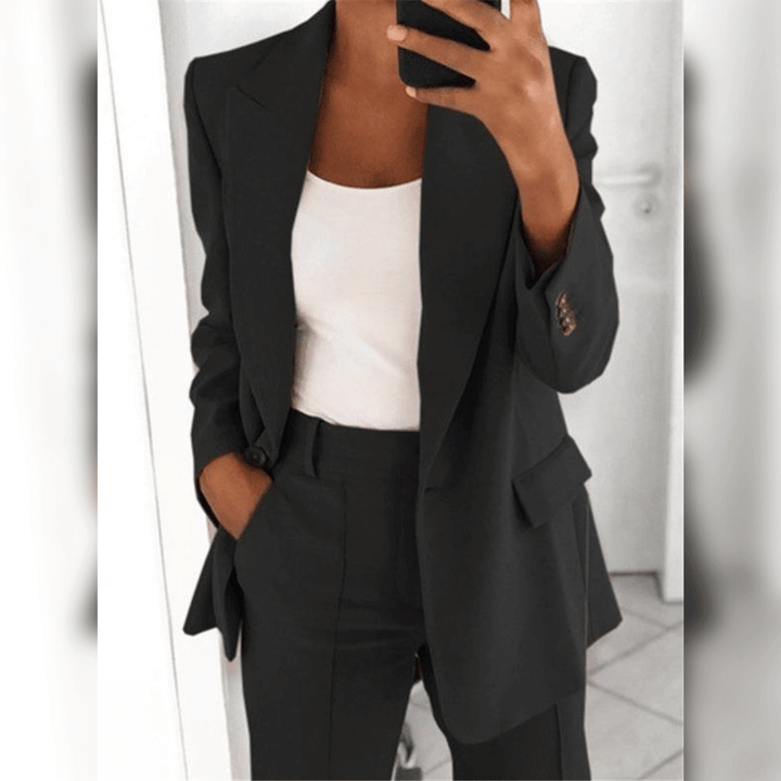Two Piece Women's Suit For Formal Outfits