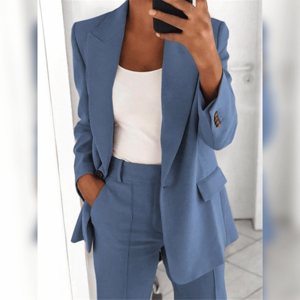 Two Piece Women's Suit For Formal Outfits
