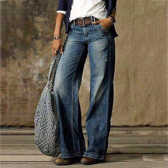 Colette | Women's High Rise Wide Leg Jean