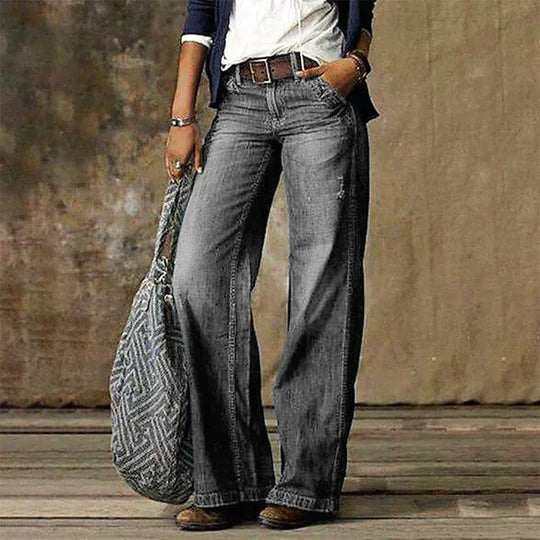 Colette | Women's High Rise Wide Leg Jean