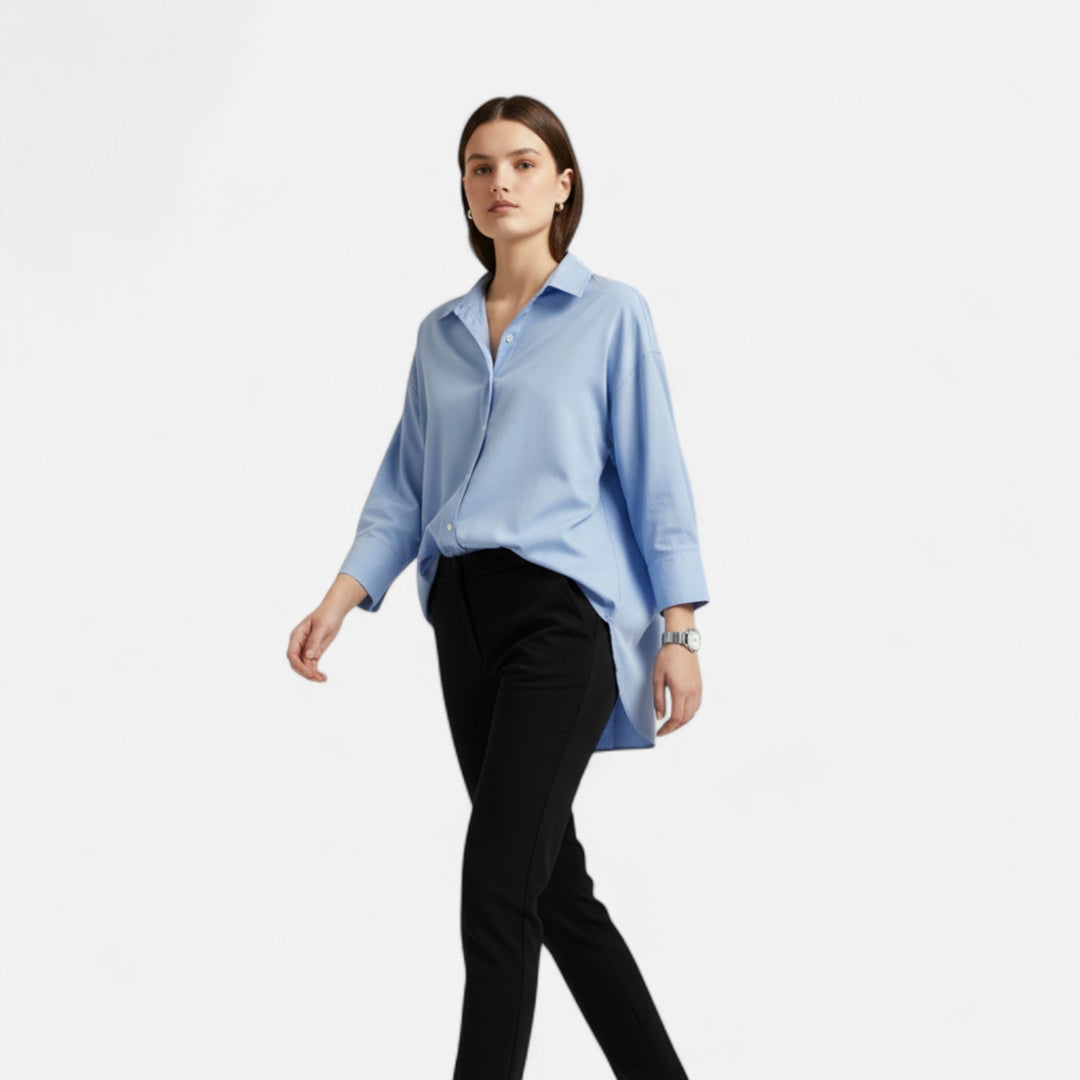 Women's Cotton Oxford Shirt
