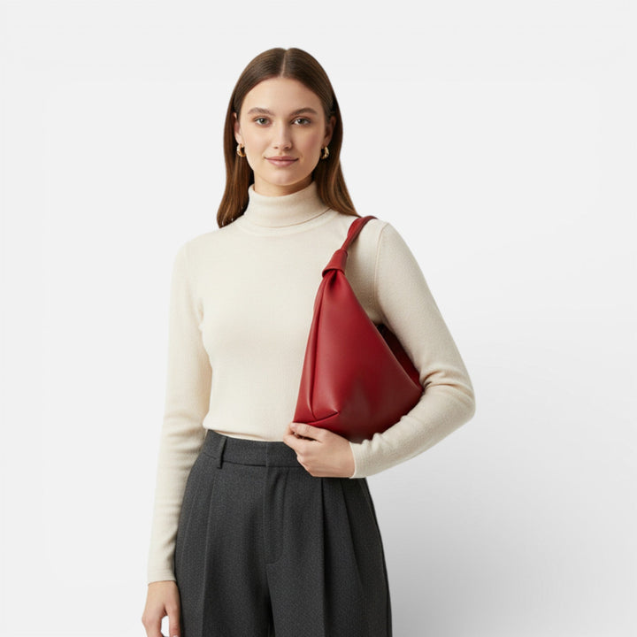 Women’s Leather Crossbody Tote Bag