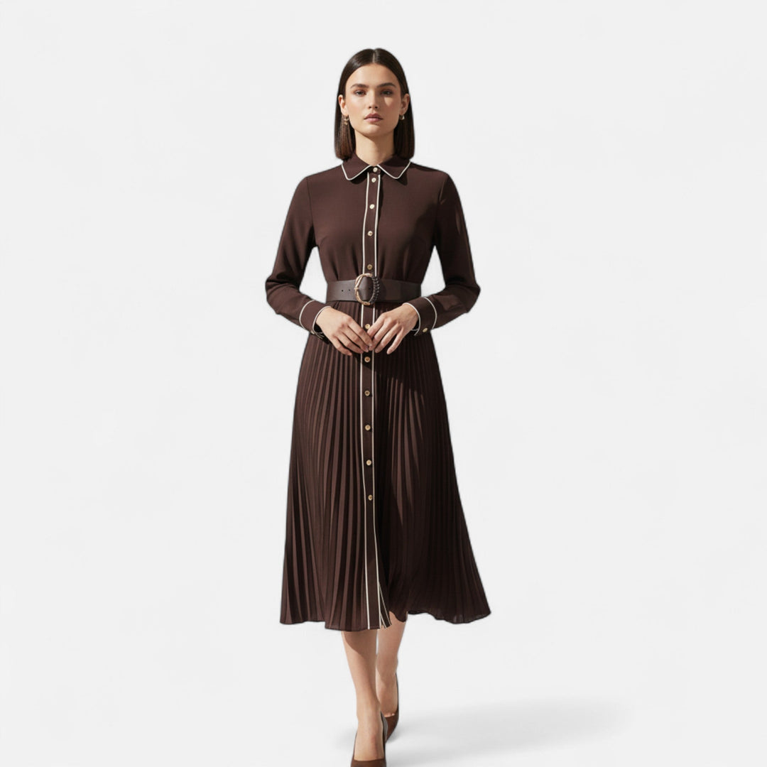 Women’s Chiffon Formal Midi Dress