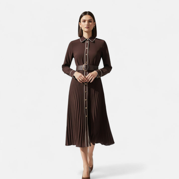 Women’s Chiffon Formal Midi Dress