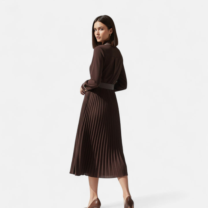Women’s Chiffon Formal Midi Dress