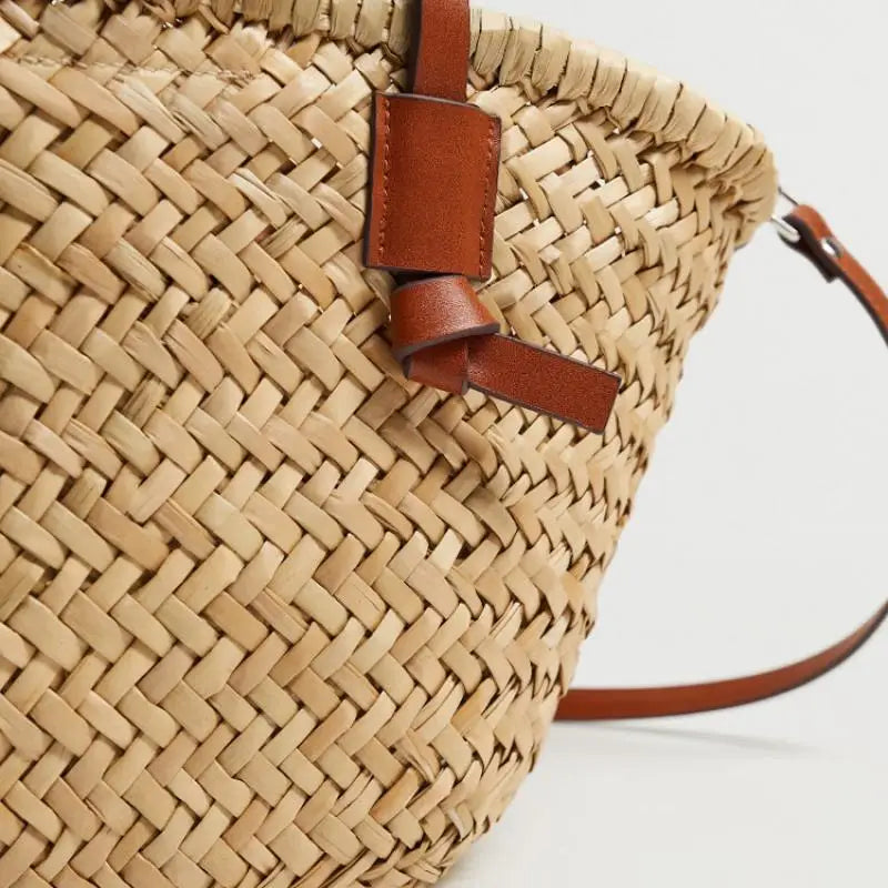 Women's Straw Tote Bag